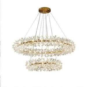 simple design crystal chandelier