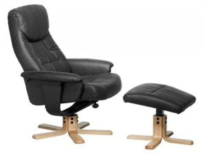 JYSK armchair with footstool